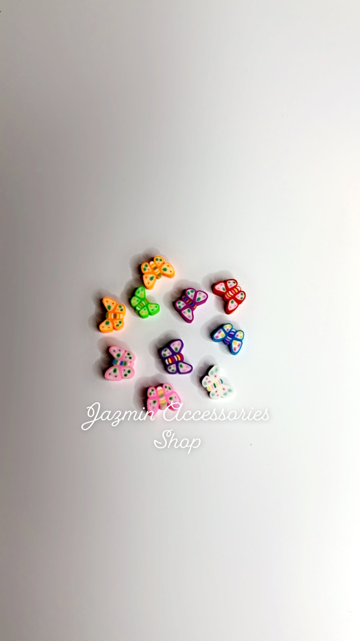 Mariposa 🦋 polymer clay 10pzs.