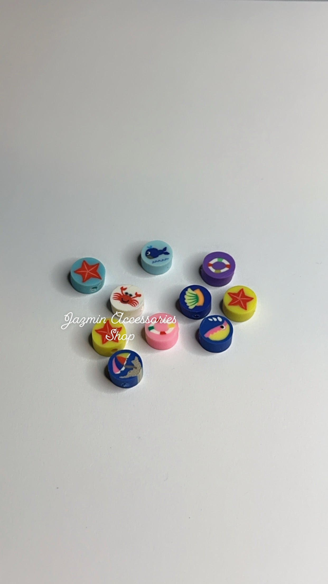 Mar polymer clay 10 pcs.