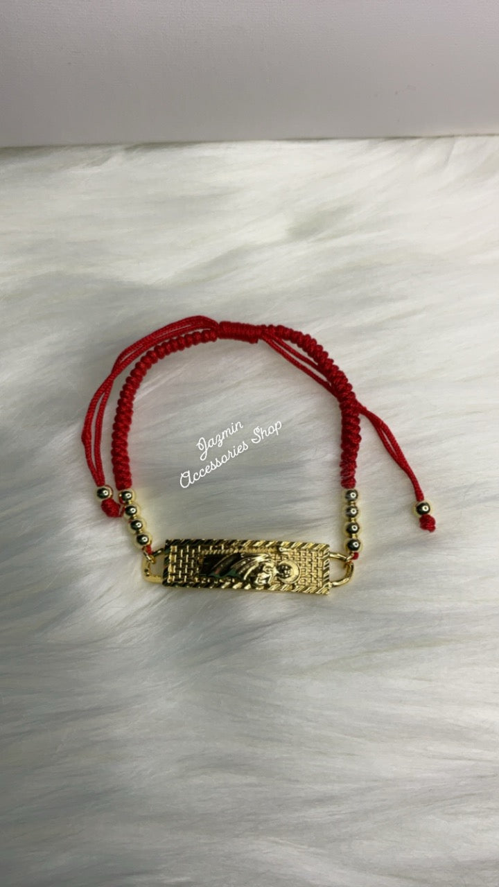 San Judas gold bracelet