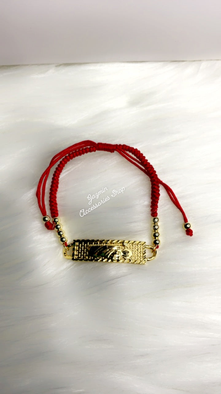 San Judas gold bracelet