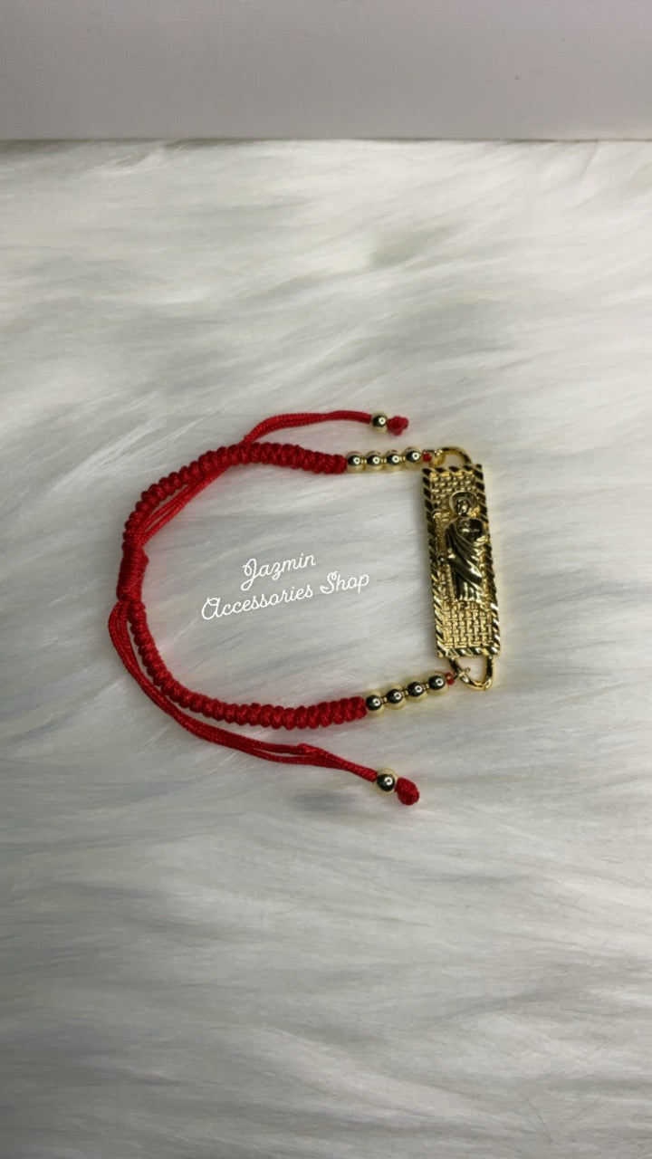 San Judas gold bracelet